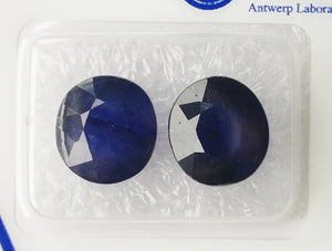 Blue Sapphire 10.05ct ALGT Certified