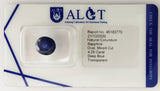 Blue Sapphire 4.25ct ALGT Certified