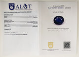 Blue Sapphire 4.25ct ALGT Certified