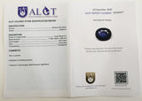 Blue Sapphire 4.59ct ALGT Certified