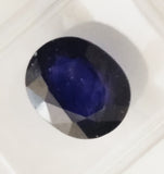 Blue Sapphire 6.46ct ALGT Certified