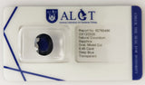 Blue Sapphire 6.46ct ALGT Certified