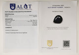 Blue Sapphire 6.23ct ALGT Certified