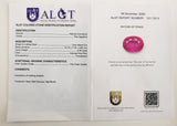 Pink Sapphire 3.78ct ALGT Certified