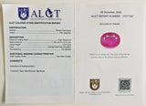 Pink Sapphire 4.33ct ALGT Certified