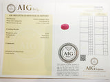 Ruby 23.68ct AIG Certified