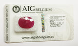 Ruby 8.95ct AIG Certified