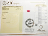 Ruby 8.95ct AIG Certified