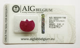 Ruby 9.94ct AIG Certified