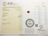 Ruby 9.94ct AIG Certified