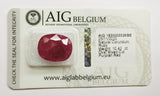 Ruby 10.42ct AIG Certified