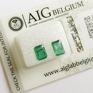 Emerald 2.02ct AIG Certified