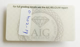 Emerald 2.82ct AIG Certified