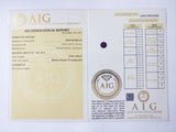 Amethyst 2.58ct AIG Certified