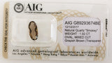 Smokey Quartz 1.92ct AIG Certified