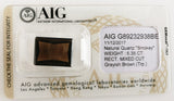 Smokey Quartz 6.35ct AIG Certified