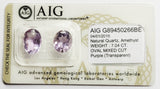 Amethyst 7.04ct AIG Certified