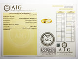 Citrine 3.69ct AIG Certified