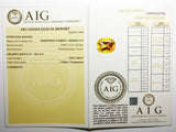 Citrine 2.02ct AIG Certified