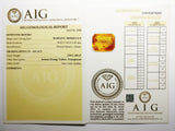 Citrine 2.84ct AIG Certified