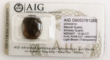 Smokey Quartz 10.84ct AIG Certified