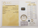 Smokey Quartz 9.71ct AIG Certified