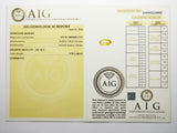 Citrine 3.75ct AIG Certified