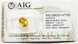 Citrine 2.92ct AIG Certified