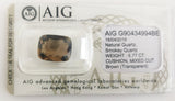 Smokey Quartz 6.77ct AIG Certified