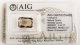 Smokey Quartz 5.42ct AIG Certified