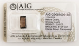 Smokey Quartz 2.55ct AIG Certified