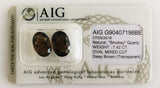 Smokey Quartz 7.42ct AIG Certified