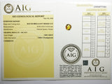 Citrine 3.68ct AIG Certified