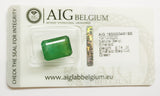 Emerald 6.74ct AIG Certified