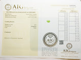 Emerald 0.91ct AIG Certified