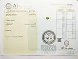 Emerald 2.28ct AIG Certified