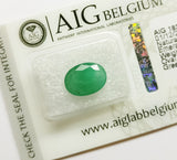 Emerald 3.11ct AIG Certified