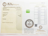 Emerald 2.56ct AIG Certified