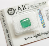 Emerald 2.67ct AIG Certified