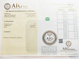 Emerald 3.24ct AIG Certified