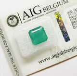 Emerald 3.44ct AIG Certified