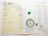 Emerald 3.44ct AIG Certified