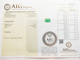 Emerald 5.58ct AIG Certified