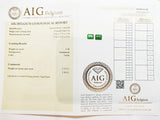 Emerald 6.46ct AIG Certified