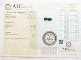 Emerald 8.19ct AIG Certified