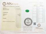 Emerald 13.36ct AIG Certified