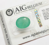 Emerald 8.67ct AIG Certified