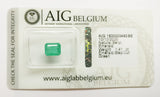 Emerald 1.41ct AIG Certified