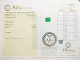 Emerald 1.63ct AIG Certified