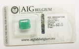 Emerald 2.92ct AIG Certified